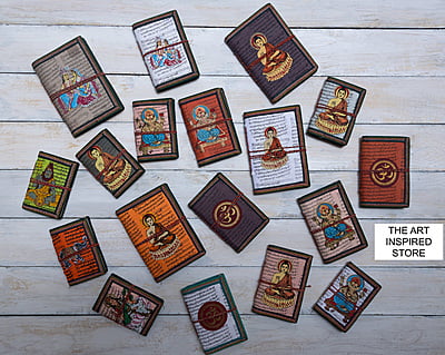 Kaagaz Handcrafted Pocket Notebooks (Pack of 4)